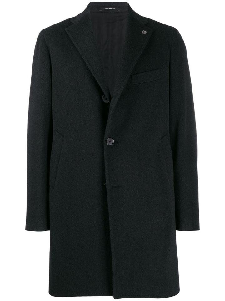 Tagliatore Button Up Coat - Grey