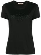Roberto Cavalli Logo Patch T-shirt - Black