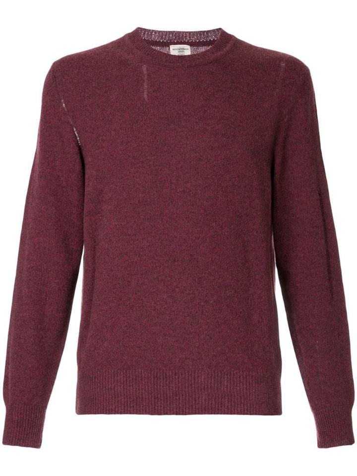 Kent & Curwen Ripped Trim Jumper - Pink