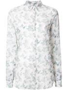 Forte Forte Floral Print Shirt, Women's, Size: 2, White, Silk/cotton