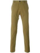 Ps By Paul Smith Regular Trousers, Men's, Size: 29, Green, Cotton/spandex/elastane
