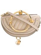 Chloé Nile Minaudiere Clutch Bag - Grey