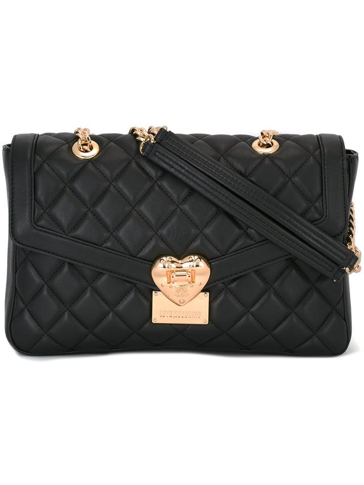 Love Moschino Quilted Shoulder Bag, Women's, Black, Polyurethane