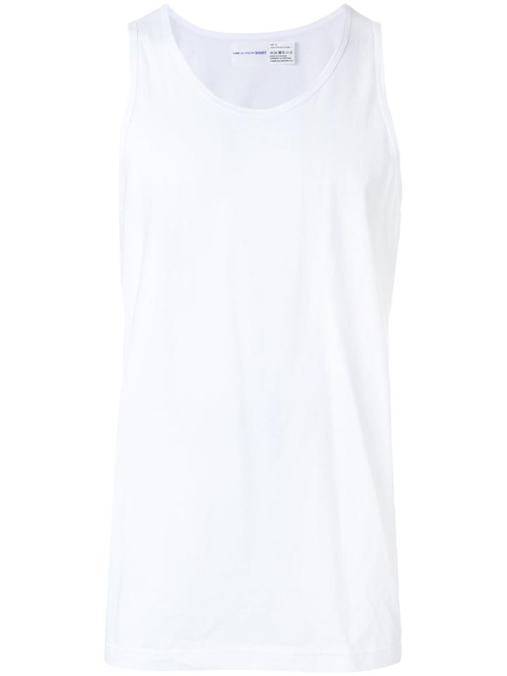 Comme Des Garçons Shirt Classic Tank Top - White