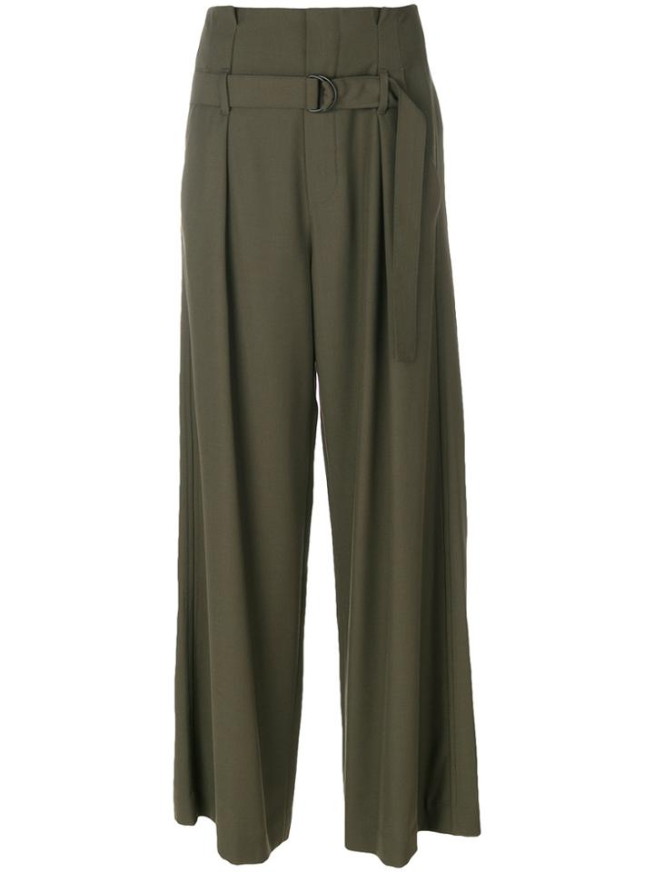 Brunello Cucinelli Wide-leg Trousers - Green