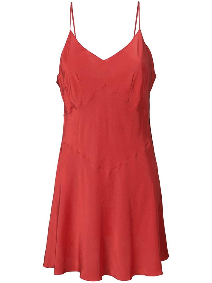 Lemaire Slip Dress - Red