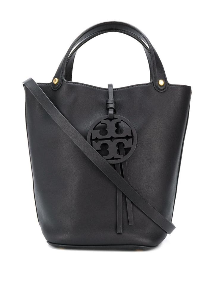 Tory Burch Bucket Tote Bag - Black