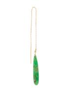 Uzerai Edits Chrysoprase Pull-through Earring - Green