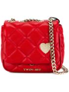 Twin-set Quilted Crossbody Jacket, Women's, Red