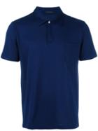 La Perla Sunlight Polo Shirt, Men's, Size: Medium, Blue, Cotton
