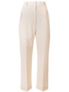 Jacquemus High Rise Trousers - Nude & Neutrals