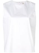The Row Boxy Sleeveless T-shirt - White