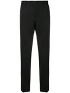 Z Zegna Slim Fit Tailored Trousers - Black