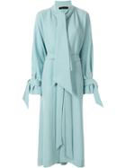Roland Mouret Dorchester Trench Coat - Blue