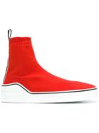 Givenchy Elasticated Sock Sneakers - Red