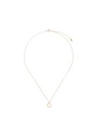 Alex Monroe Plume Loop Necklace - Gold
