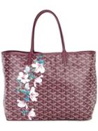 Goyard Pre-owned Floral Printed Tote - Red