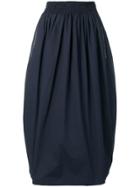 Fabiana Filippi High Rise Balloon Midi Skirt - Blue