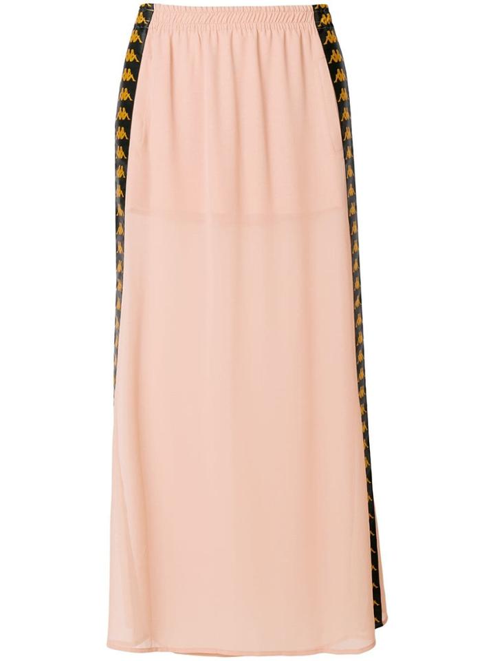 Faith Connexion X Kappa Long Skirt - Pink