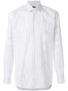 Barba Pinstripe Shirt - White