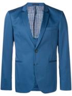 Ps Paul Smith Tailored Suit Jacket - Blue