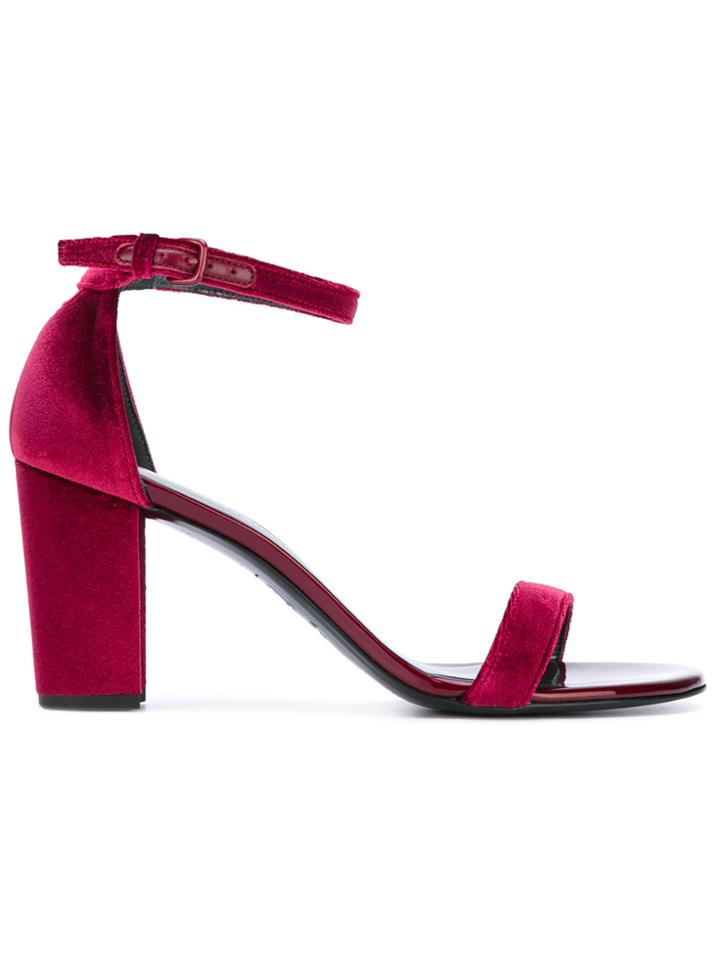 Stuart Weitzman Scarlet Sandals - Red