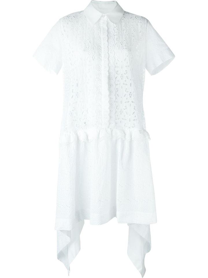 Antonio Marras Embroidered Shirt Dress