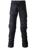 G-star Raw Research Distressed Jeans, Size: 32, Blue, Cotton