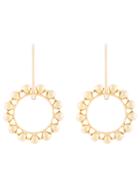 Dannijo Fawn Double Hoop Earrings - Metallic