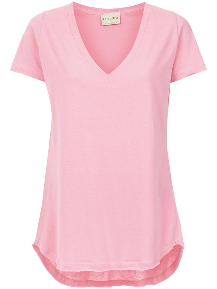 Andrea Bogosian V-neck T-shirt - Pink & Purple
