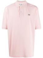Lacoste Live Embroidered Logo Polo Shirt - Pink