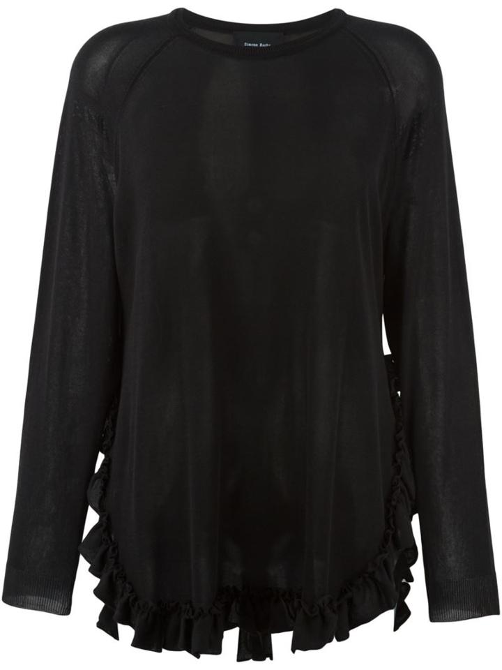 Simone Rocha Frill Trim Blouse