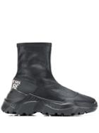 Versace Jeans Couture Sneaker Boots - Black