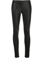 Polo Ralph Lauren Faux Leather Leggings - Black