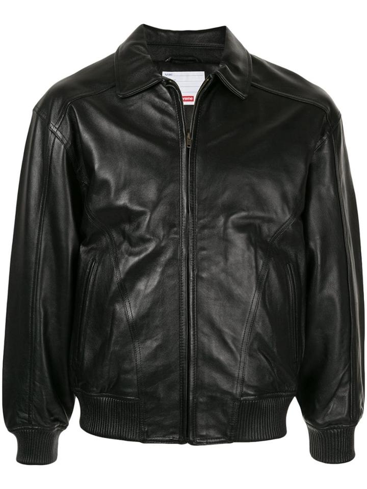 Supreme Studded Arc Logo Jacket Ss18 - Black