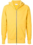 John Elliott Casual Hooded Cardigan - Yellow & Orange