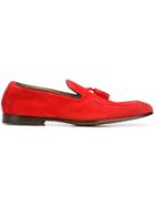 Doucal's Tassel-embellished Loafers - Red
