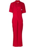 Gcds Logoed Overalls - Red