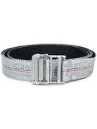 Off-white Classic Industrial Belt - Grey