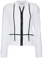 Mara Mac Contrast Zipped Blouse - Unavailable