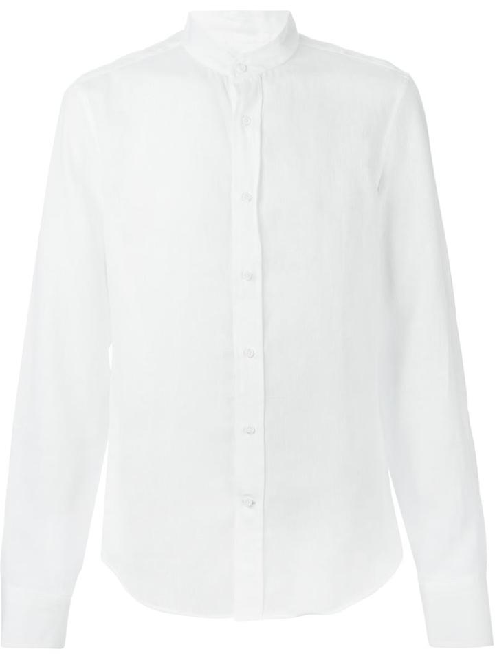 Brunello Cucinelli Band Collar Shirt
