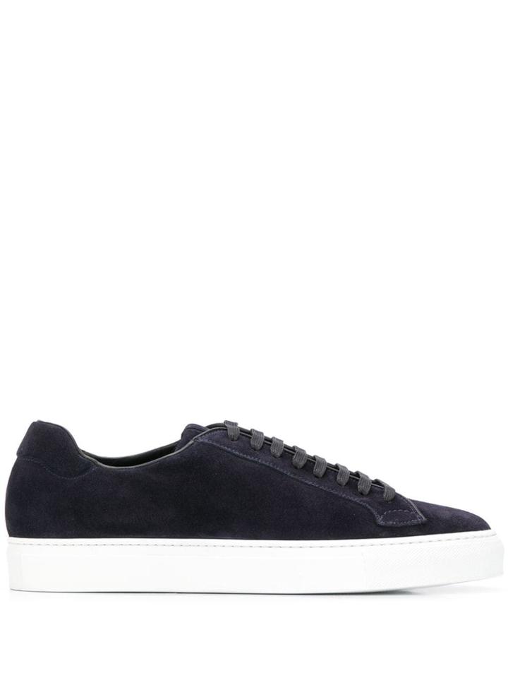 Scarosso Ugo Abisso Scamosciato Sneakers - Blue