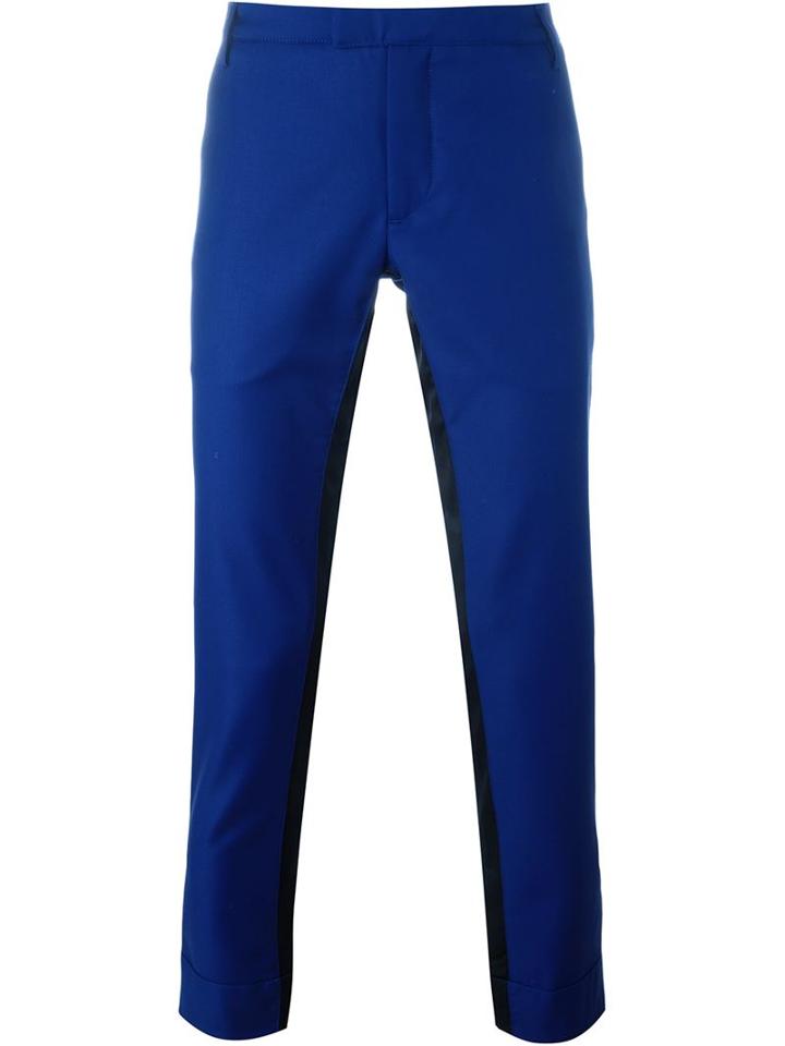 Pierre Balmain Stripe Detail Trousers