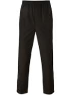 Lucio Vanotti Casual Trousers, Size: 4, Black, Cotton