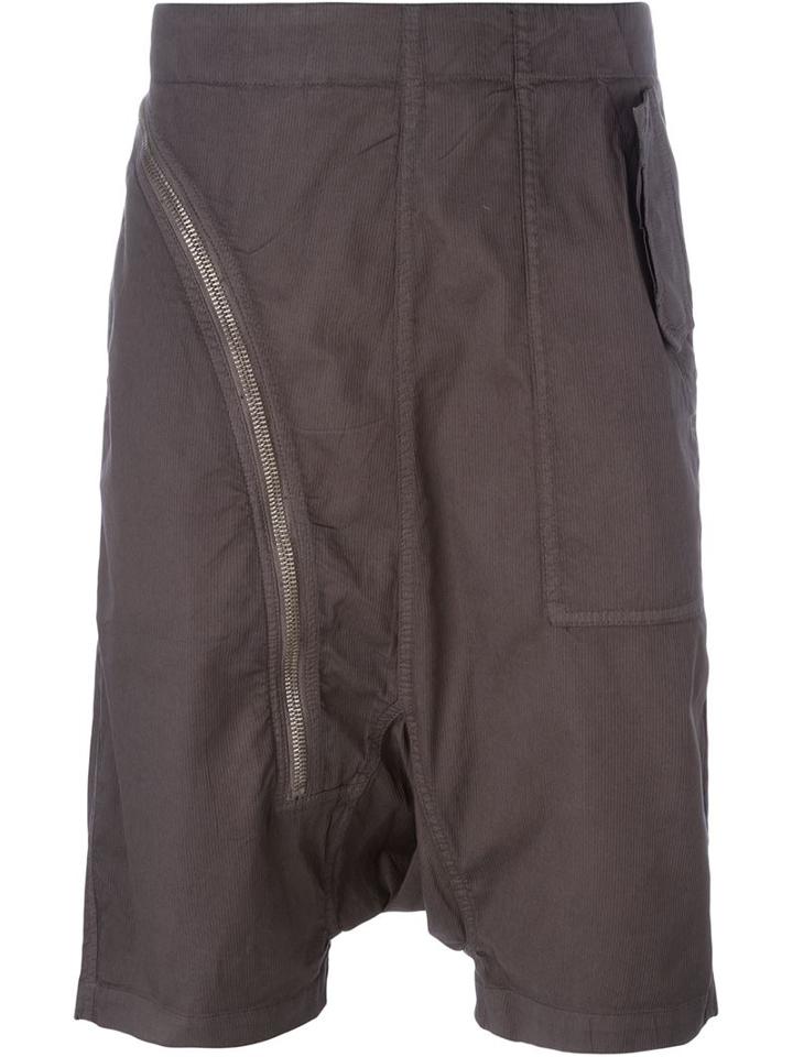Rick Owens Drkshdw Aircut Drop-crotch Shorts