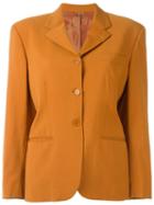 Romeo Gigli Pre-owned Padded Shoulder Blazer - Yellow