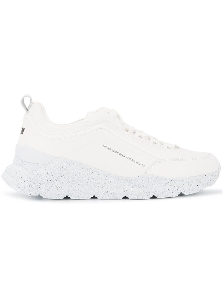 Msgm Low Top Sneakers - White