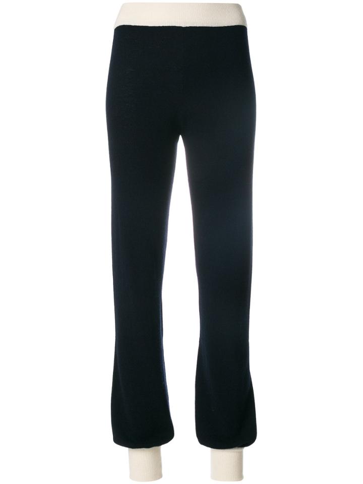 Gucci Contrast Trimmed Joggers - Blue