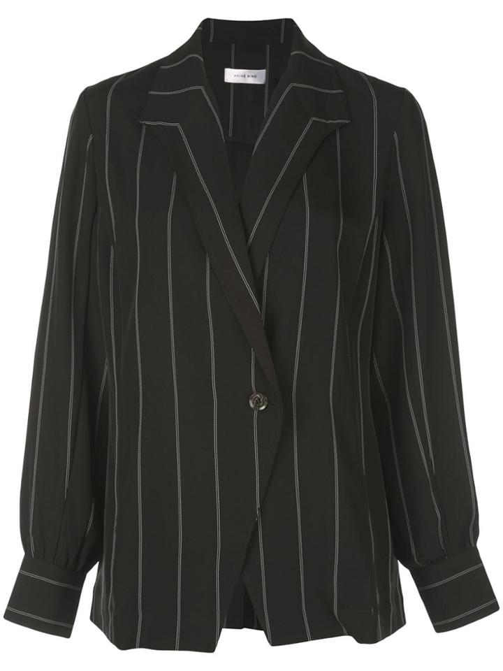 Anine Bing Isabella Blazer Jacket - Black