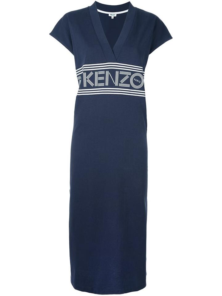 Kenzo Kenzo T-shirt Dress, Women's, Size: Medium, Blue, Cotton